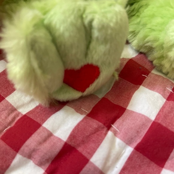 2004 Starbucks “Kiss Me” Plush Bright Green Bearista Teddy Bear - Picture 4 of 8